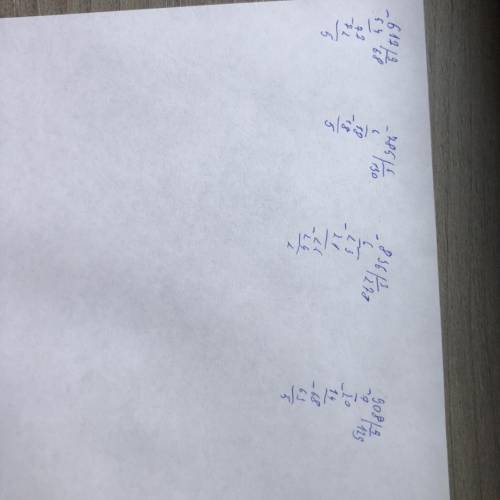 617 : 9 = 68 (ост. 5) Проверка:68 ∙ 9 + 5 = 617785 : 6 = 130 (ост. 5)Проверка:130 ∙ 6 + 5 = 785836 :