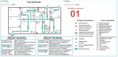 Бухгалтер Ольга Павловна находилась в своём кабинете, когда прозвучал сигнал учебной пожарной тревог