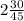 2 \frac{30}{45}