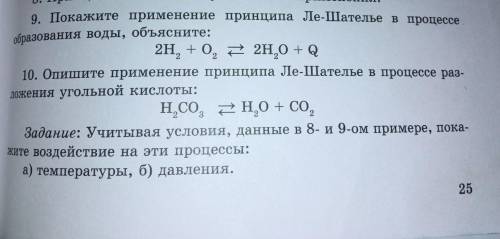 ХИМИЯ ! Задания на фото , только 9 и 10 упражнения,в 9 упражнение написать 3 фактора ,в 10 2 фактора