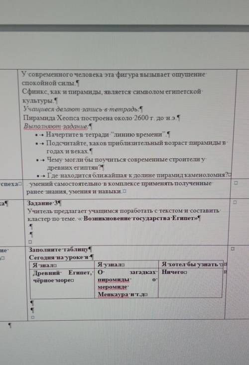 Нужно составить кластер по теме Возникновение государства Египет