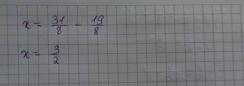 421. Решите уравнение: А) 1-k=3/5+1/10; Б) t+1=4/9+2/3; В) x+2целых3/8=5целых1.4-1целая