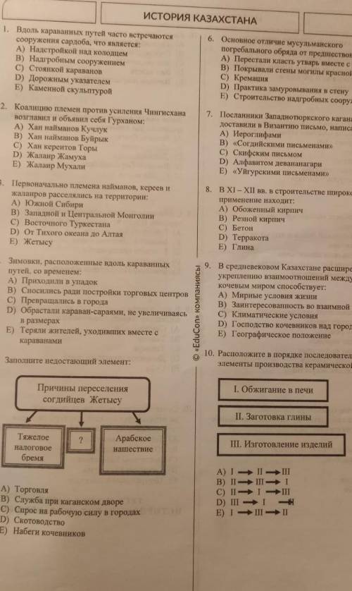 Вдоль А) Надстро В) Надгробным сооружением С) Стоянкой караванов D) Дорожным указателем Е) Каменной