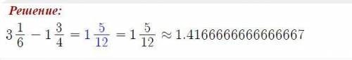 2 3/4 + 4 1/5; 3 1/6 - 1 3/4; 7 8/15+1 1/12-2 11/20 1 5/12+7 5/6+0,75