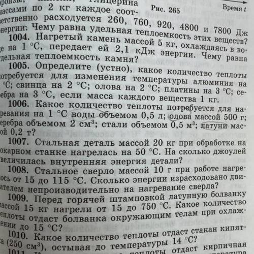 определите устно какое количество теплоты потребуется для изменения температуры. алюминия на 1, свин