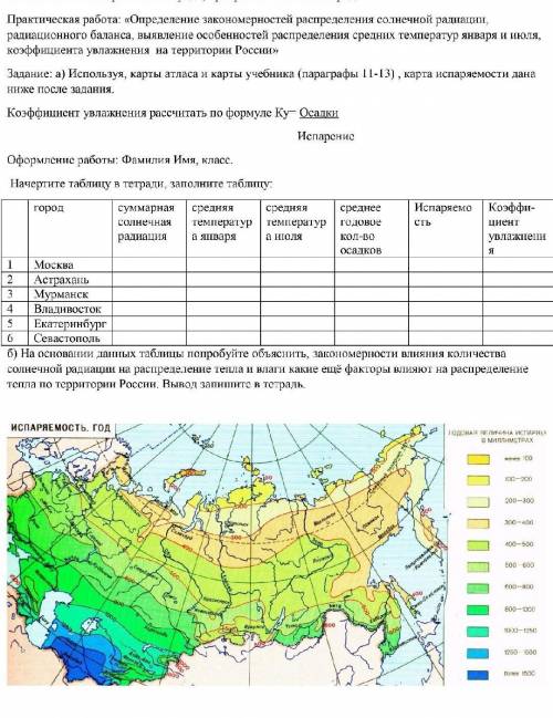 Практическая работа . 8 класс