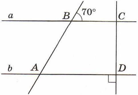 1. Прямые a и b параллельны. Найдите угол В треугольника АВС. (1 картинка) Выберите один ответ: a. 5