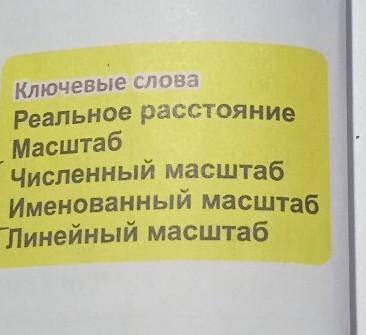 3Что узнали показывает, во сколько раз уменьшен размер объектов. Дробь, числитель которой равен един