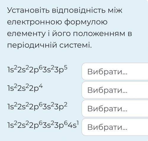 Например: 3 період, IV група, головна підгрупа..