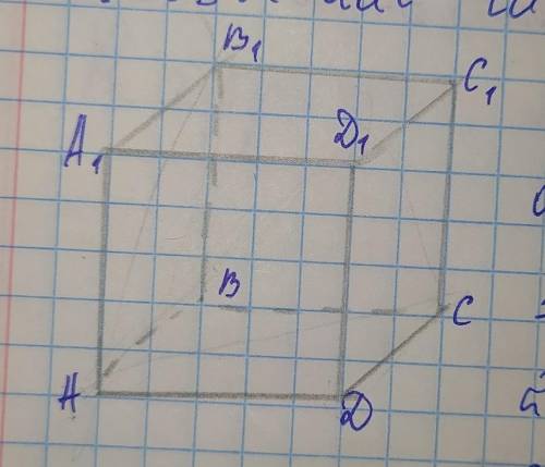 Дано куб АВСDA1B1C1D1(є малюнок) 1. Яка лінія перетину площини AB1B і СС1В12. Які площини паралельні