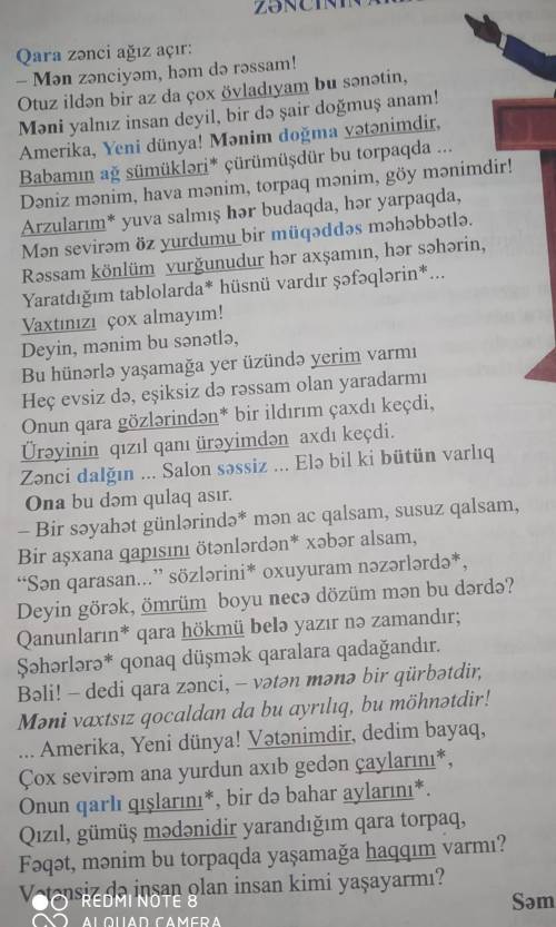 Üzərində ulduz işarəsi qoyulmuş sözlərdən bəzilərində -lar şəkilçisi yazıldığı kimi, bəzilərində i