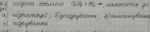 Реакція пода схемою належить до? схема на фото.