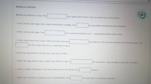 Modals with Not 2 - Must not, Do not have to. For each space, decide whether don't have to or m