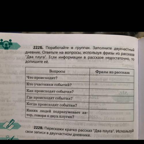 Употребл Фразы из рассказа Я узнаю Вопросы Что происходит? Кто участники событий? Как происходят соб