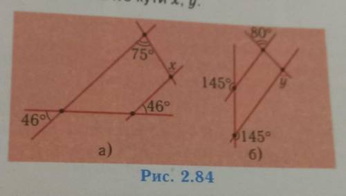 175. За рис. 2.84, a) – б) визначте кутих, у.