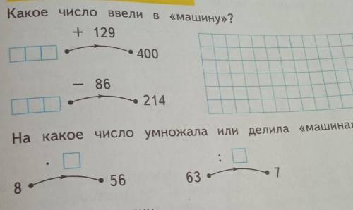 . Какое число ввели в «машину»?