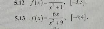 Найдите наибольшее и наименьшее значение функции y=f(x) на отрезке [а;в]