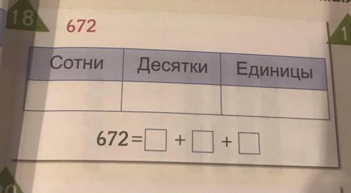 3 класс математика сделайте эту таблицу с объяснением номер 18