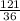 \frac{121}{36}