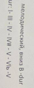 решить задание по сольфеджио из билета:надо построить эти степени в B-dur