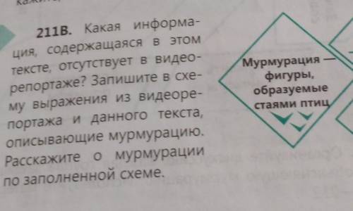 Какая информация, содержащаяся в этом тектсе,отсутствует видеорепортаже?остольное в фоте