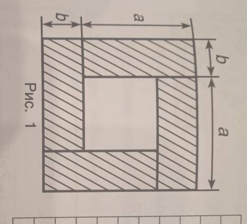 Доведи, що (a+b)²– (а — b)²= 4ab. Поясни подану рівність за до рисунка 1.