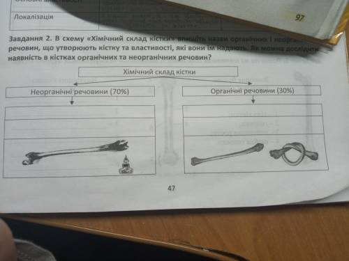 ХИМИЧЕСКИЙ СОСТАВ НЕОРГАНИЧЕСКИХ ВЕЩЕВСТ И ОРГАНИЧЕСКИХ ВЕЩЕСТВ