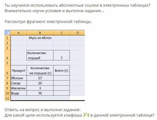 Для какой цели клавиша f4 используется в этой таблице?