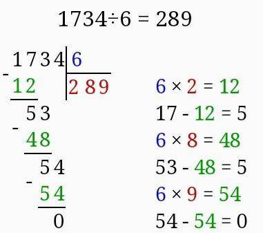 2256÷752 в столбик 10455÷85 8357÷611734÷62704÷4