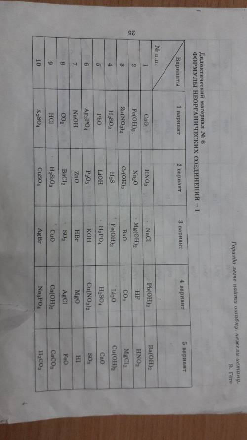 Назвать в-ва, расставить степени окисления каждого элемента.