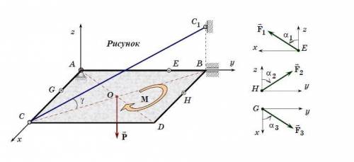 Механика. Статика. Задали дз по механике. Статика. Задача звучит так (ЕСЛИ НАДО ЗНАТЬ ПОДРОБНОСТИ. Ч