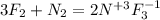 3F_2+N_2=2N^{+3}F_3^{-1}