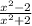 \frac{x^{2}-2 }{x^{2}+2 }