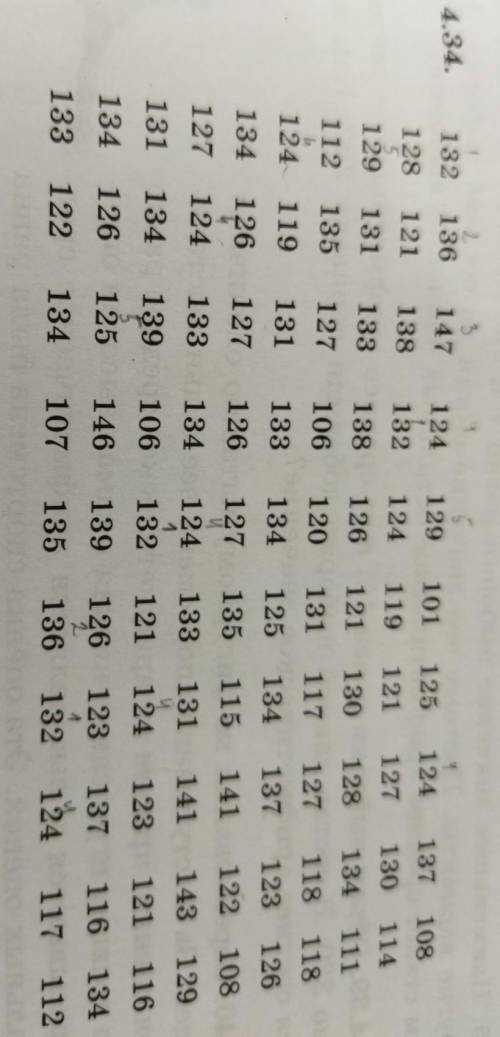 4.34. 132 136 147 138 101 125 124 128 124 1 132 121 129 124 121 129 131 133 119 121 127 128 138 137