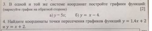 В Одной и той же системе координат постройте графики функций .