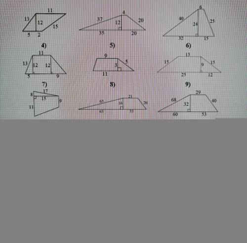 Найдите площадь трапеции 8 класс