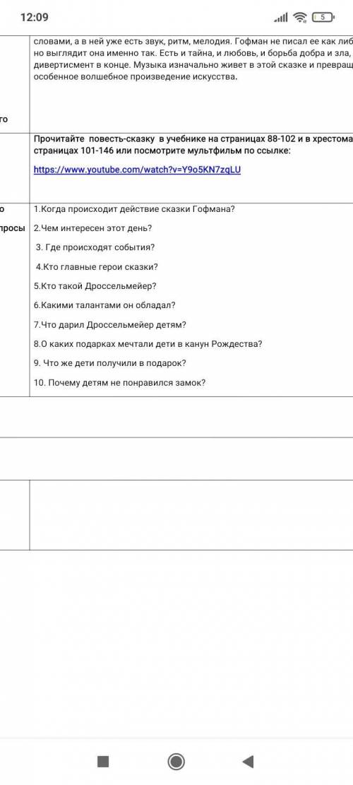 надо по русской литературе 6 класс