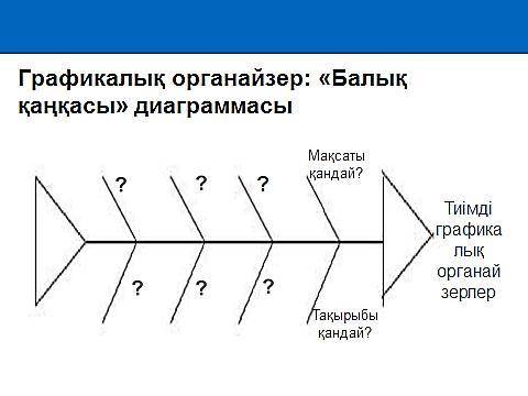 Тыңдалым мәтініндегі автор көзқарасы мен көтерілген мәселені Балық қаңқасы әдісімен талдаңыз |