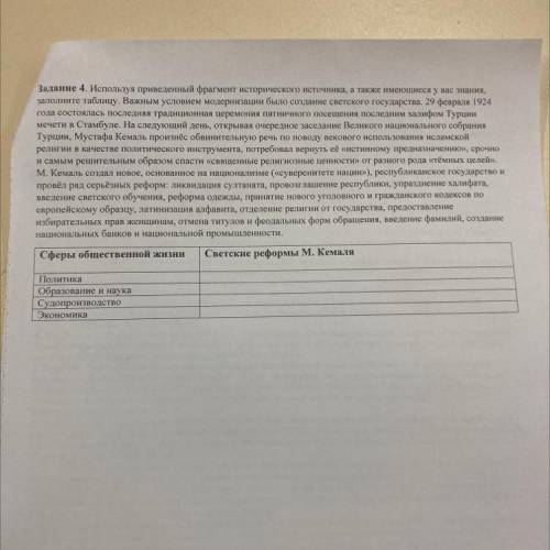 Задание 4. Используя приведенный фрагмент исторического источника, а также имеющиеся у вас знания, з