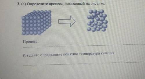 СОР Определите процесс, показанный на рисунке Дайте определение понятию температура кипения