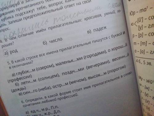 В какой строке все имена прилогательные пишутся с буквой И в окончании