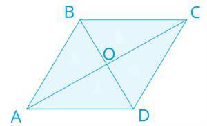 Дано: DO = 6 см; AC= 10 см. Найти: BD; AO. ответ: BD= см; AO = см.