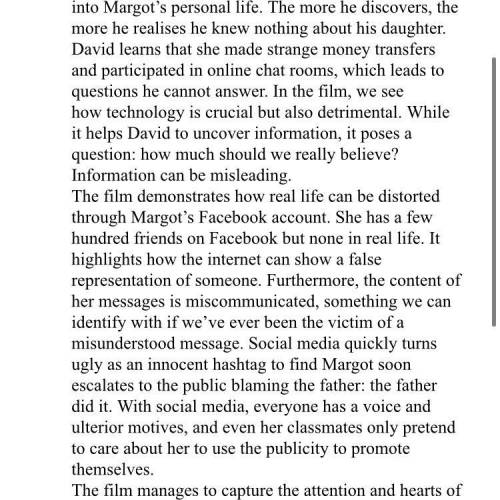 Answer the questions: 4. What social disadvantages are demonstrated in the film? [1] 5. What proble