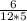 \frac{6}{12*5}