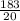 \frac{183}{20}