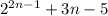 2^{2n-1}+3n-5