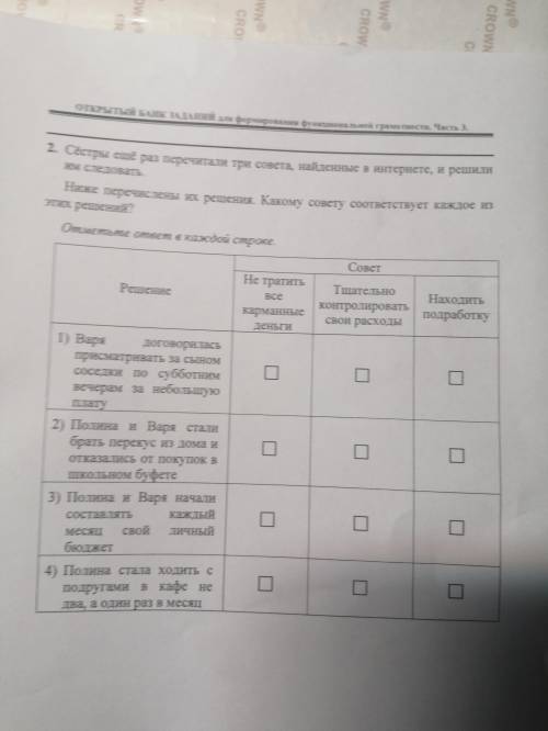 Сёстры Полина и Варя спорили. - Школьники не могут накопить крупную сумму. Доходов у нас нет! - убеж