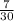 \frac{7}{30\\}