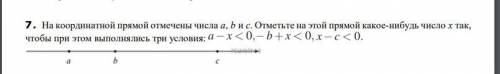 Как решить a - x < 0 , -b +x < 0 , x-c < 0