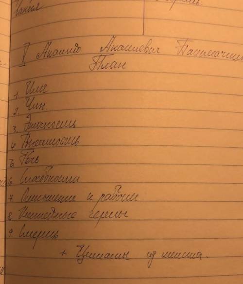 написать по плану про Акакия Акакиевича из повести Гоголя Шинель